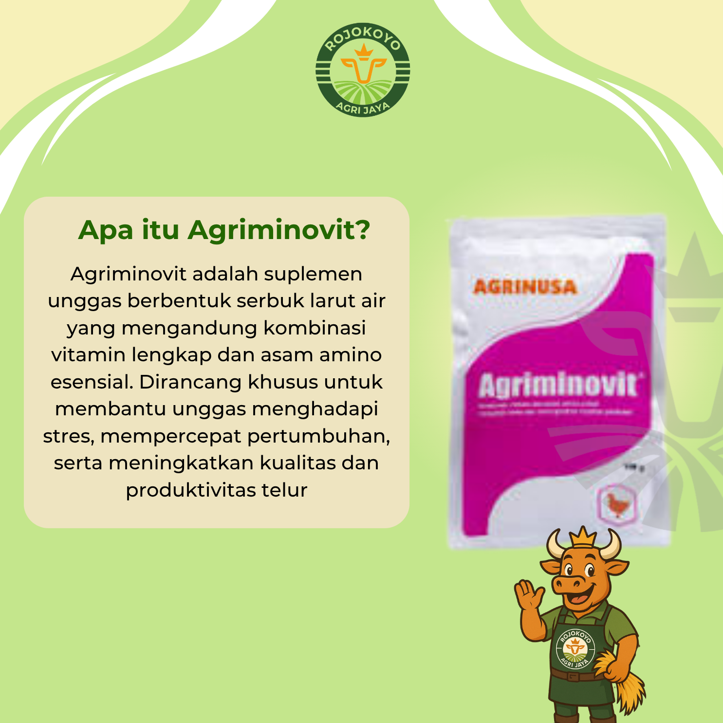 Agriminovit Vitamin Ayam